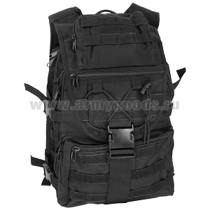 Рюкзак тактический Клипса (16 л, ширина -24 см, глубина 17 см, высота - 40 см) черный