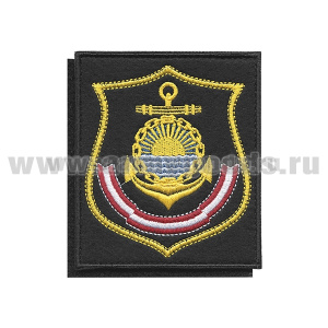 Шеврон вышит. ТОФ (щит) на липучке (приказ № 300 от 22.06.2015)