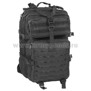 Рюкзак тактический М-17 (ширина 35, глубина 13, высота 49 см) черный