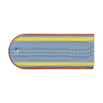 Погоны голуб. (оранж. кант) курсант. без «К» (МЧС руб.) 12 см