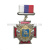 Медаль 106 гв. ВДД (серия ВДВ (красн. крест с венком) (на планке - лента РФ)