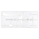 Трафарет тактический (170х75 мм) Ту-22М3