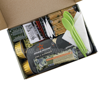 Сухпаек Армейские будни Солдатский (КНПС-У) и.с.