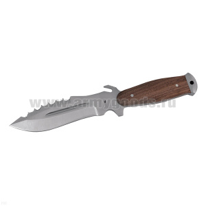 Нож Саро Пластун-3 (рукоятка дерево, клинок полировка) 28,5 см