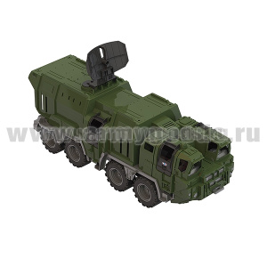 Игрушка пластмассовая Военный тягач «Щит» с кунгом (575×250×215 мм)