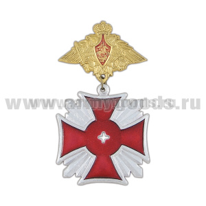 Медаль Стальной крест красный без накладки (на планке - орел РА)