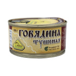 Консервы мясные кусковые Говядина тушеная высший сорт (325 г)