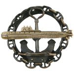 Значок мет. ПЛ на якоре, в цепи (К-141 "Курск")