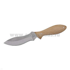 Нож Саро Деркач (рукоятка дерево, клинок полировка) 22 см