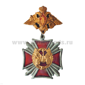 Медаль Автомобильные войска ст/обр (серия Стальной крест) (на планке - орел РА)