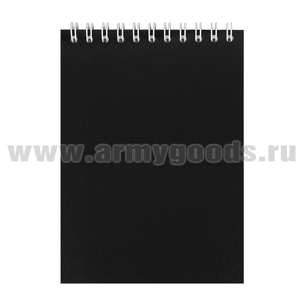 Блокнот 60-80 листов (клетка) A6 (пластиковая обложка) цвет обложки в асс-те