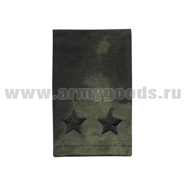 Ф/пог. Росгвардия СОБР (расцв. "Мох-3" (A-TACS FG)) вышит. черн. (подполковник)