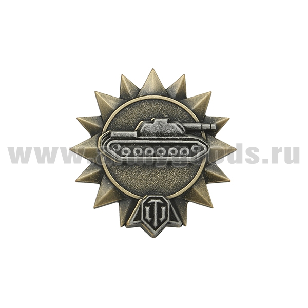 Значок мет. World of Tanks (Разведчик)