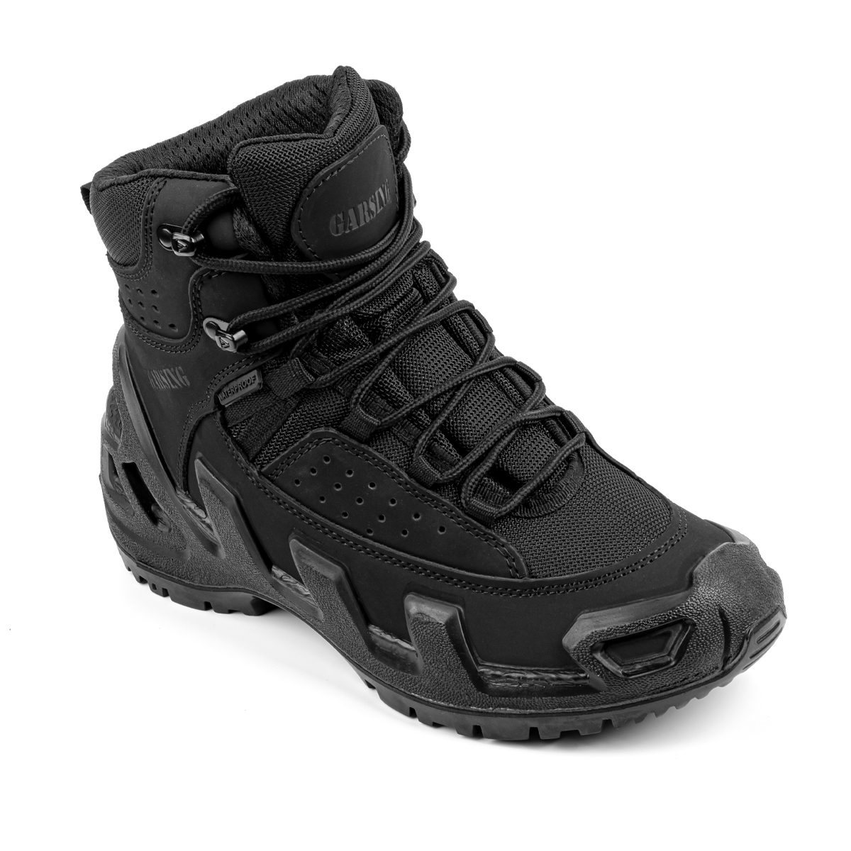 Б. н/б Шип (036 ГП) черные (гидрофобный нубук, текстиль)