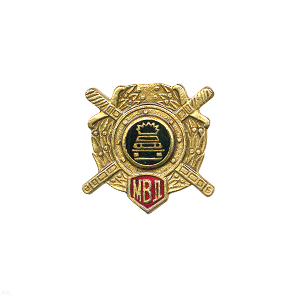 Значок мет. 242 пр. ГИБДД на пимсе