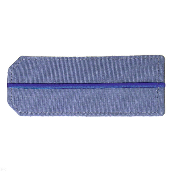 Погоны из рубаш. ткани серо-голуб. с 1 вышит. вас. просв. на рубашку