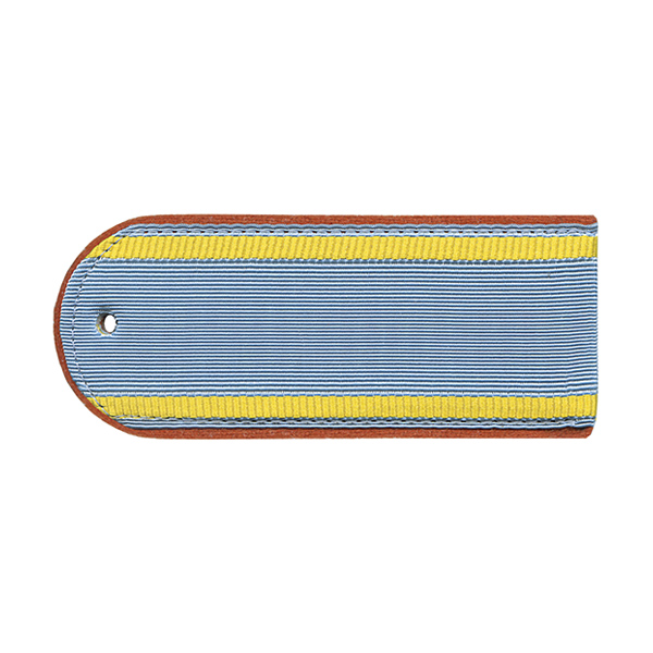 Погоны голуб. (оранж. кант) курсант. без «К» (МЧС руб.) 12 см