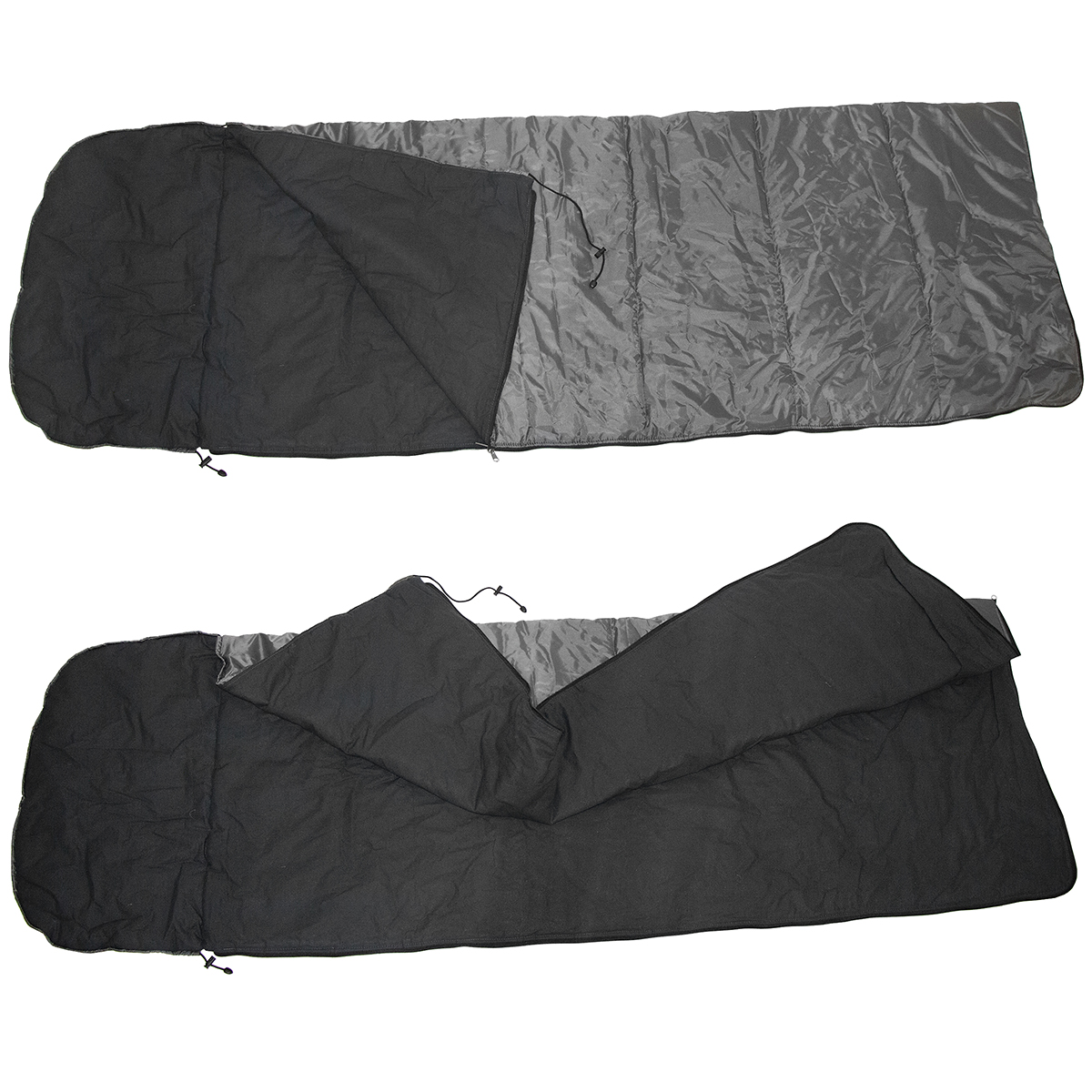 Спальный мешок 70х220 (170) см (цвет по наличию на складе) утеплитель синтепон 300 гр/м2, (-15°C) подкладка - бязь