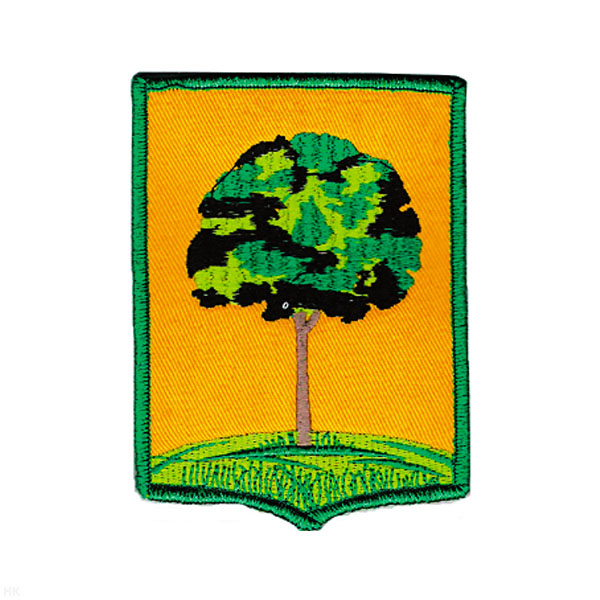 Шеврон вышит. Герб г. Липецк (дерево)
