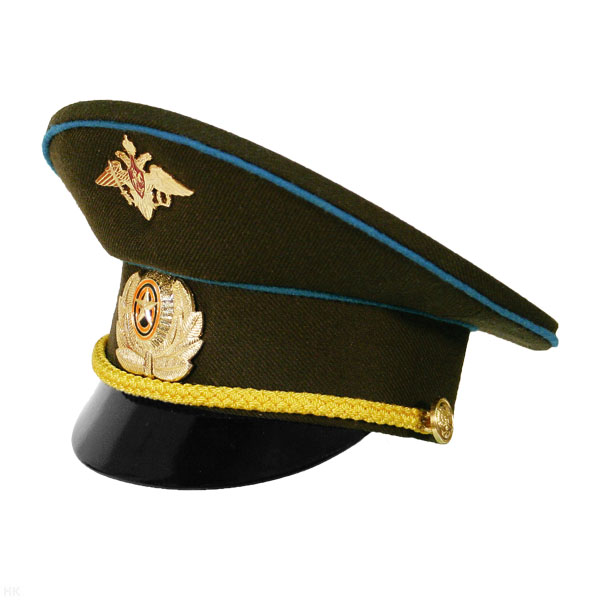 Фуражка сувен. миниатюрная ВДВ-ВВС-ВКС (оливковая, с орлом РА)