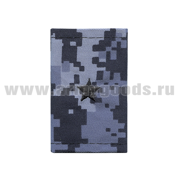 Ф/пог. Росгвардия ВОХР (расцв. "точка") вышит. черн. (майор)