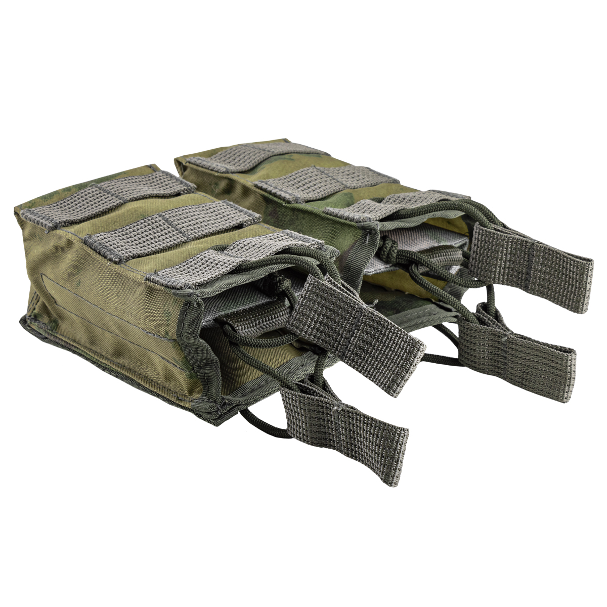 Подсумок открытого типа для 4 маг АК ("мох" (A-TACS FG) (с системой крепления "MOLLE") 