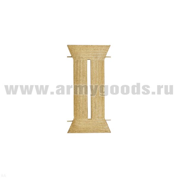 Петличный знак различия кадетов 60 мм мет.
