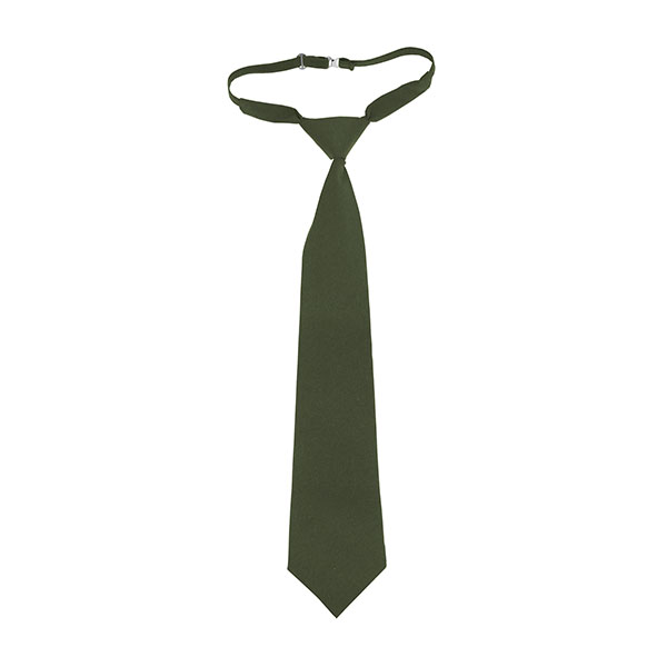 Галстук-регат простой оливк. (п/э)