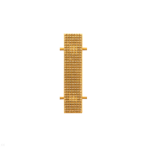 Лычка мет. МВД 10x45 мм зол.