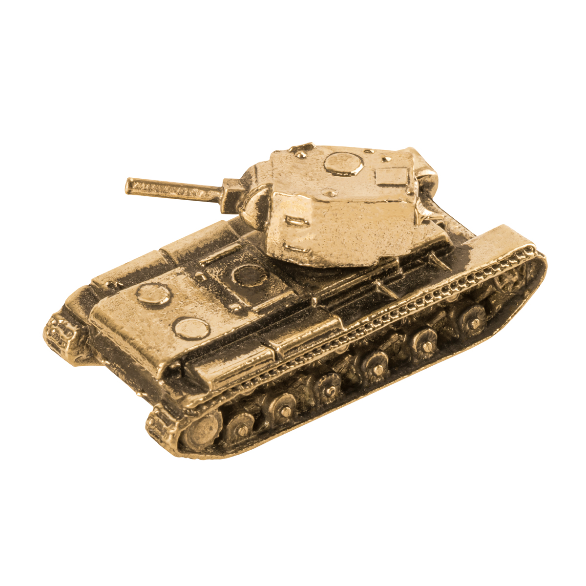 Фигурка бронзовая Танк КВ-2