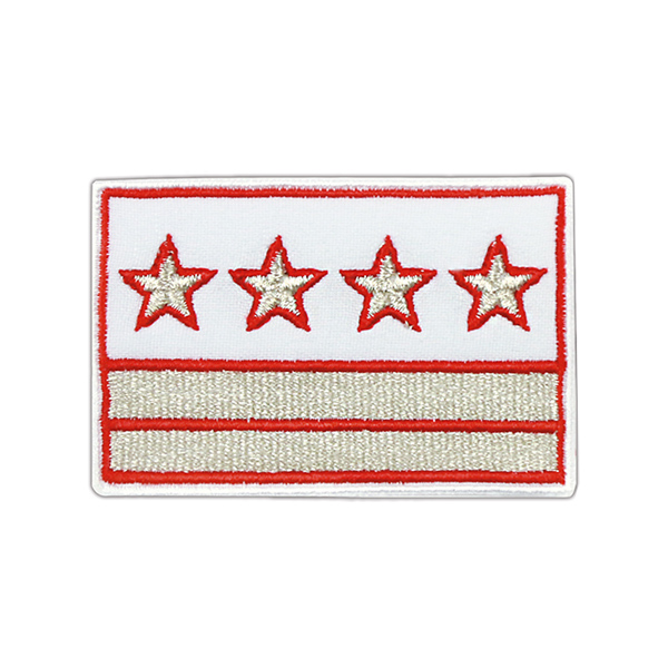 Нагрудный знак вышит. РЖД (белый) 2 галуна 4 звезды (нов/обр)