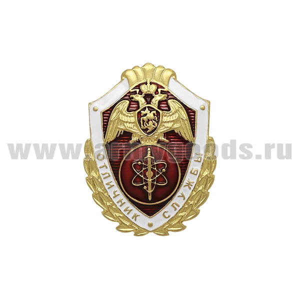 Значок мет. Росгвардия Отличник службы в в/ч, выполняющих задачи по охране важных гос. объектов