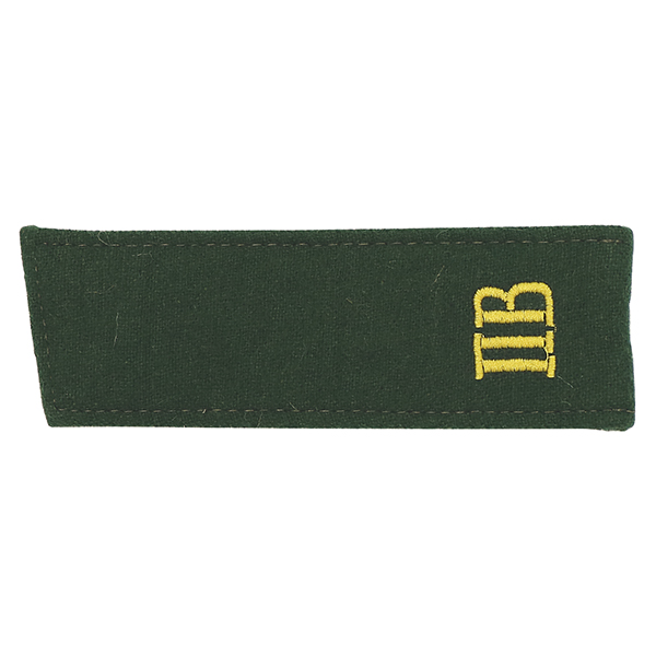Погоны ПВ (вышит.) зеленое сукно (со скосом)