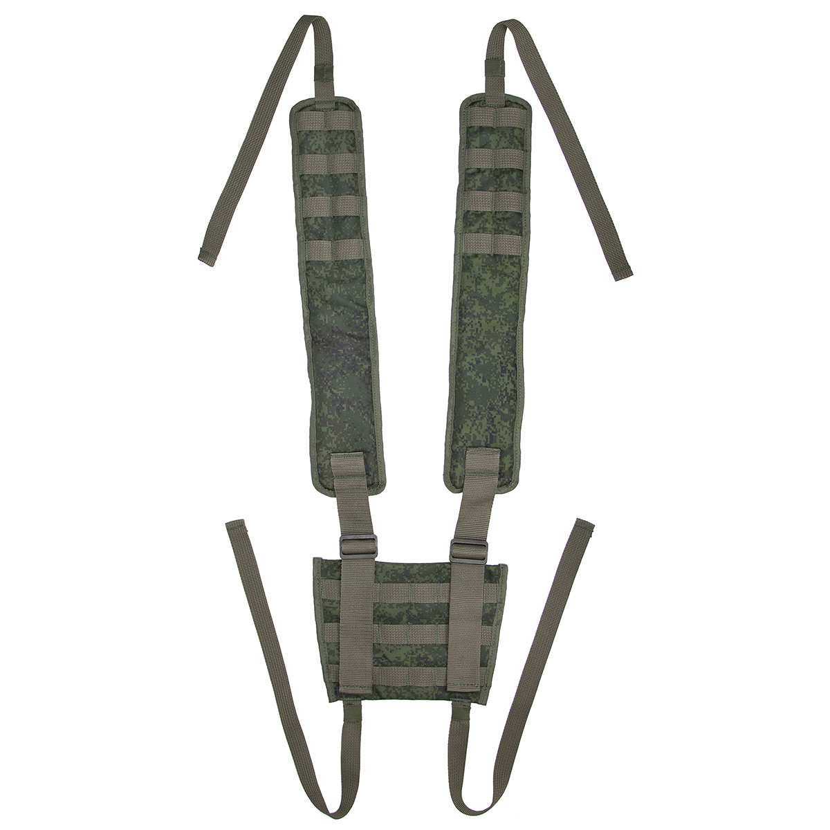 Лямки плечевые "сбруя" (для разгрузочной системы "Тактик") "русская цифра" (с системой крепления "MOLLE")