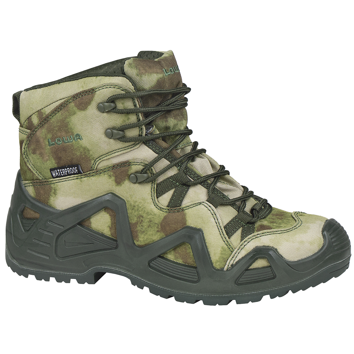 Б. н/б LOWA тактические (кордура) "мох" (A-TACS FG) (Кит.)