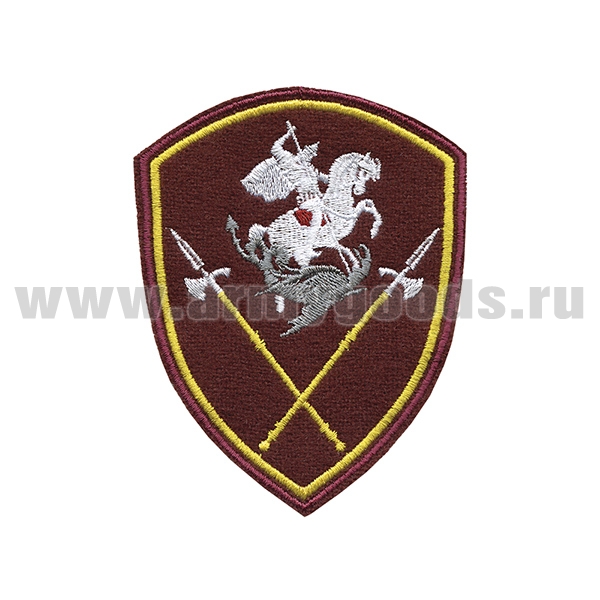 Шеврон вышит. Росгвардия Уральский ВО (Управление)