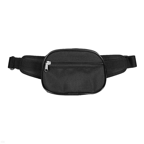 Сумка поясная под ПМ черная (с ремнем)