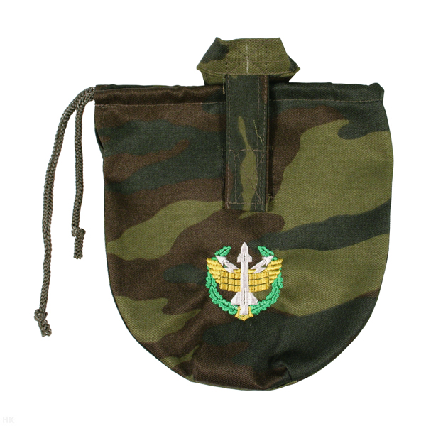 Чехол для фляги армейской (ткань "флора") вышитый Войска ПВО (эмблема ст/обр)
