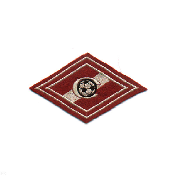 Шеврон вышит. ФК "Спартак" (ромб с эмбл.)