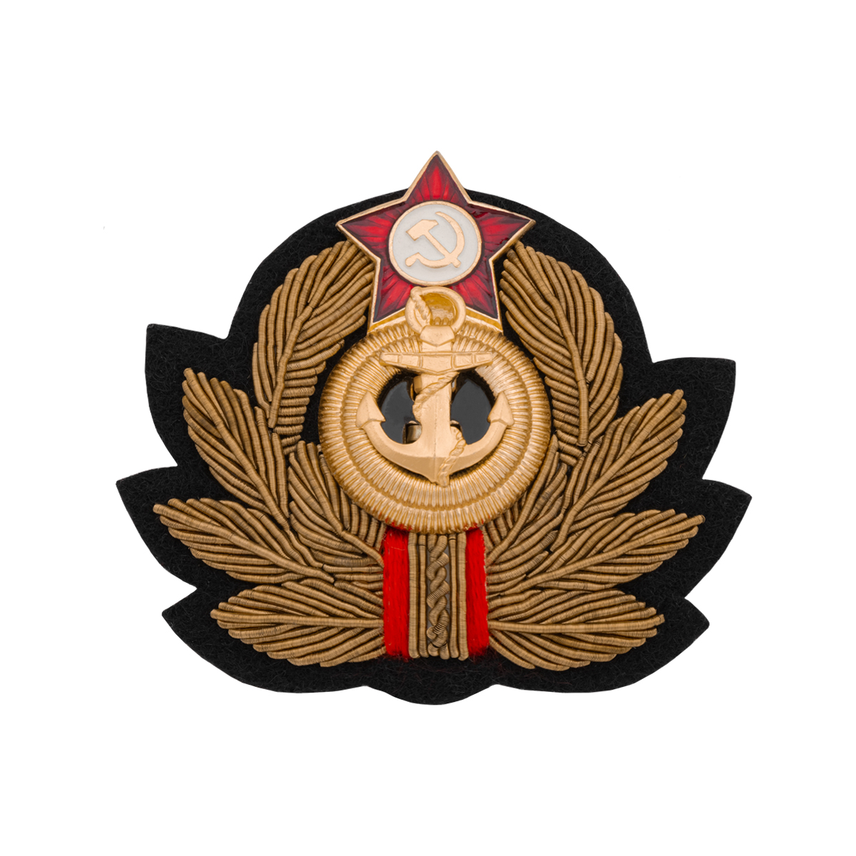 Кокарда канит. лат. ВМФ СССР офиц.