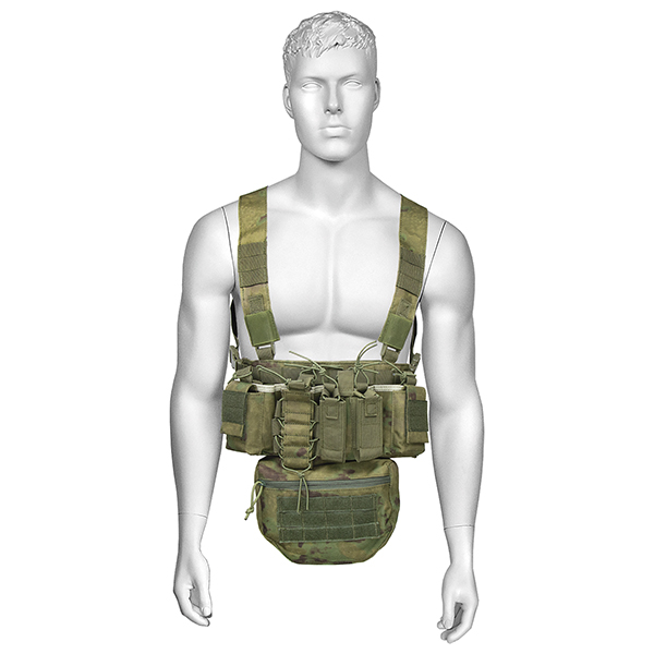 Жилет разгрузочный тактический "Лифчик" "мох" (A-TACS FG)