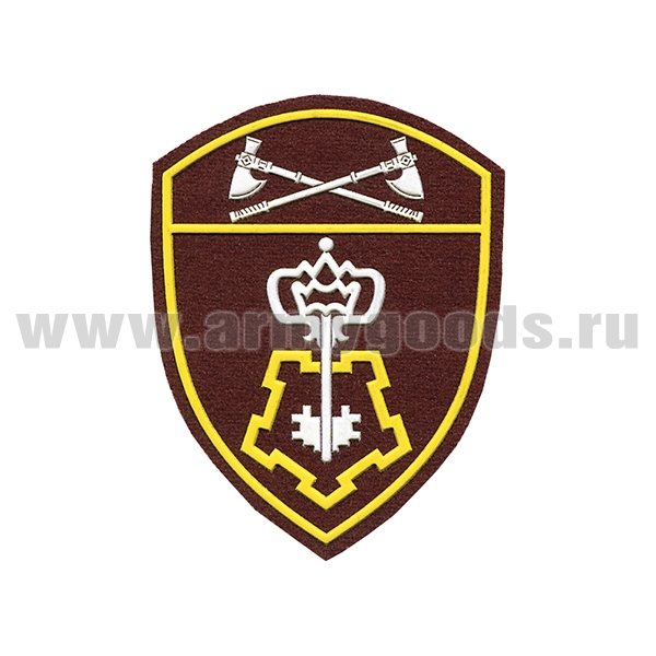 Шеврон пласт Росгвардия Приволжский ВО (ВОХР)