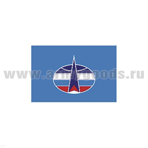 Флаг Космических войск РФ (70х105 см)