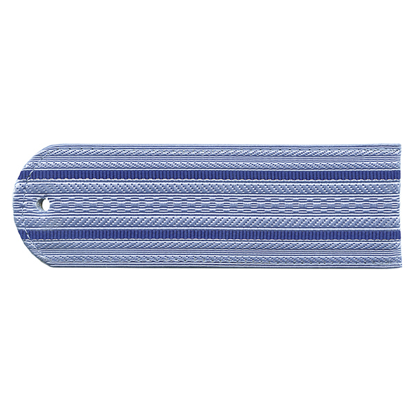 Погоны серо-голуб. 2 васильк. пр. без канта Юстиция н/о на рубашку