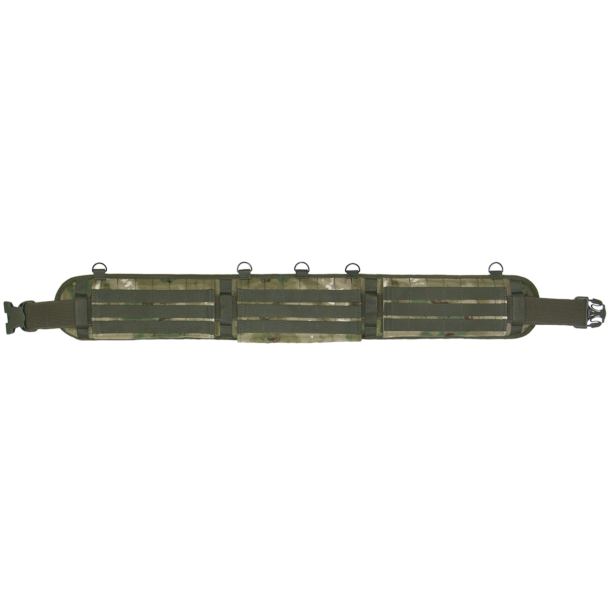 Пояс тактический широкий с системой крепления "MOLLE" "мох" (A-TACS FG)