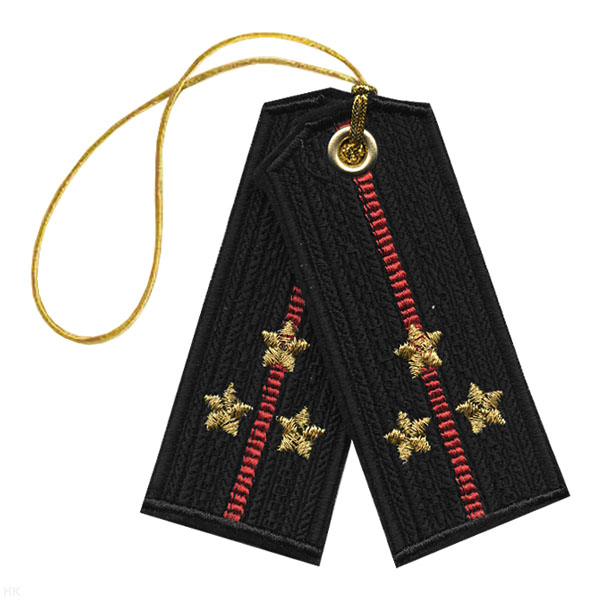 Брелок вышитый Погончики МП (ст. лейтенант)