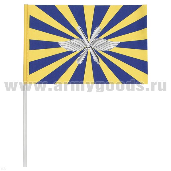 Флажок махат. (15х25 см) ВВС РФ