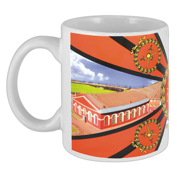 Кружка фарф. (0,3 л) Военный институт физической культуры