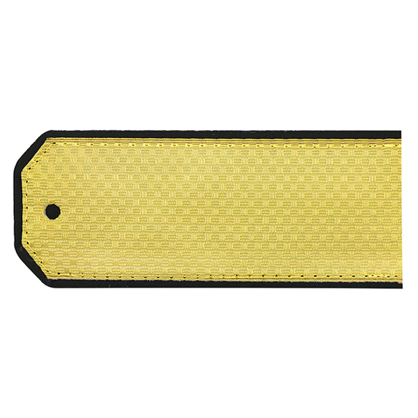 Погоны парадные латунные черн. кант (с хлястиком)