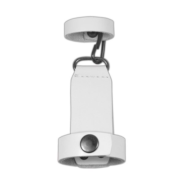 Подвязка кожаная для резиновой палки (6/1) белая